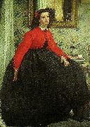portrait of a lady, c., James Tissot